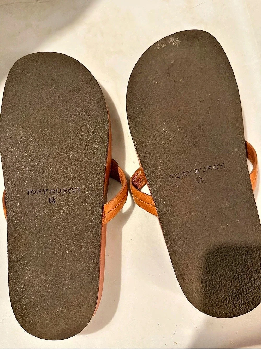Tory Burch Miller Cloud Sandals Brown US 8.5